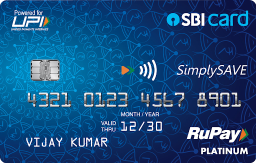 SBI SimplySAVE Card