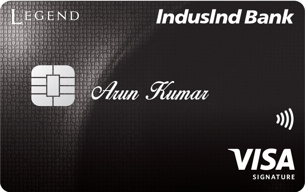 IndusInd Bank Legend Visa Credit Card