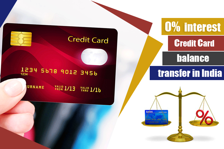0% Interest Credit Card Balance Transfer in India