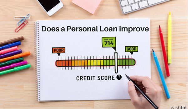 Does a Personal Loan improve Credit Score ?