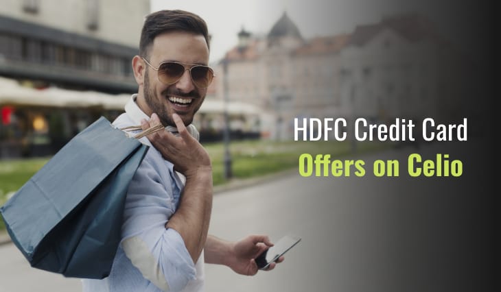 HDFC Credit Card Offers on Celio
