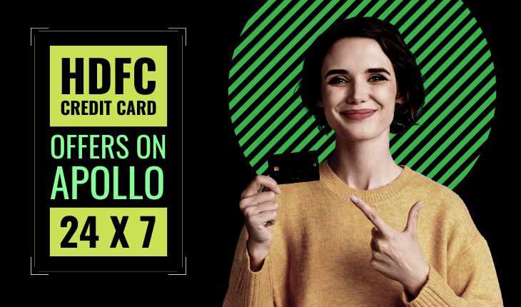HDFC Credit Card Offers on Apollo 24×7