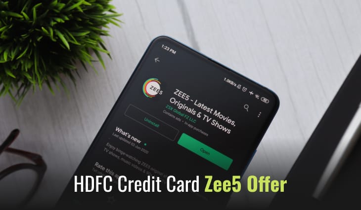 HDFC Credit Card Zee5 Offer