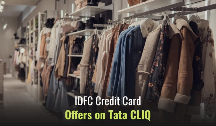 IDFC Credit Card Offers on Tata CLIQ