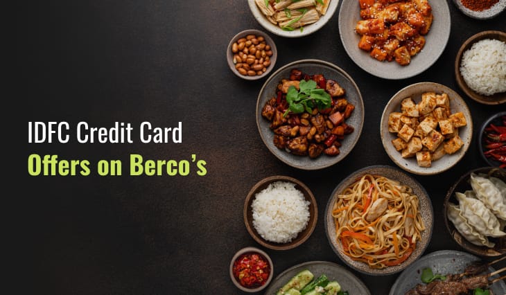 IDFC Credit Card Offers on Berco’s