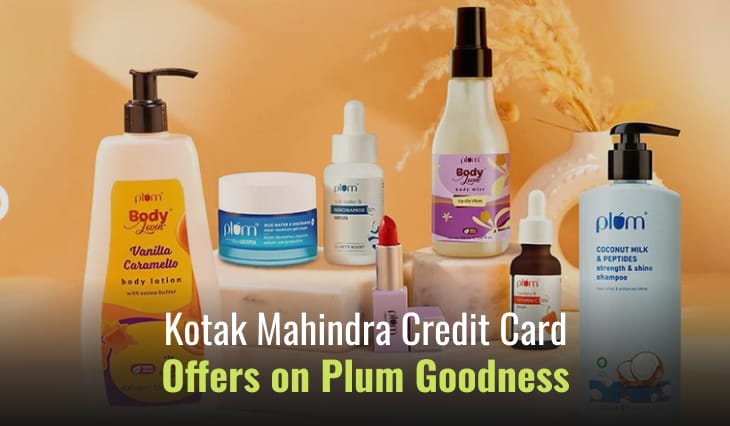 Kotak Mahindra Credit Card Offers on Plum Goodness