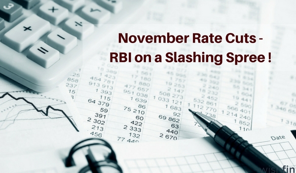 November Rate Cuts – RBI on a Slashing Spree !